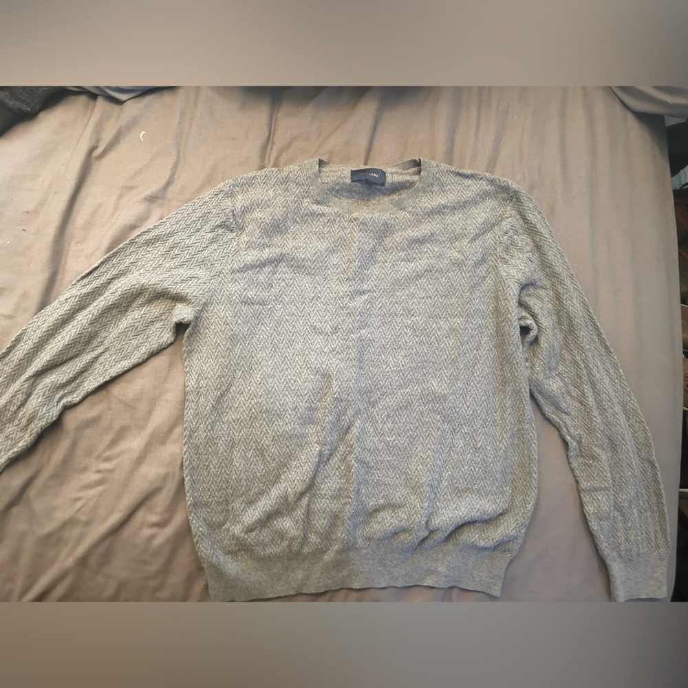 Fairlane Men’s grey knit sweater